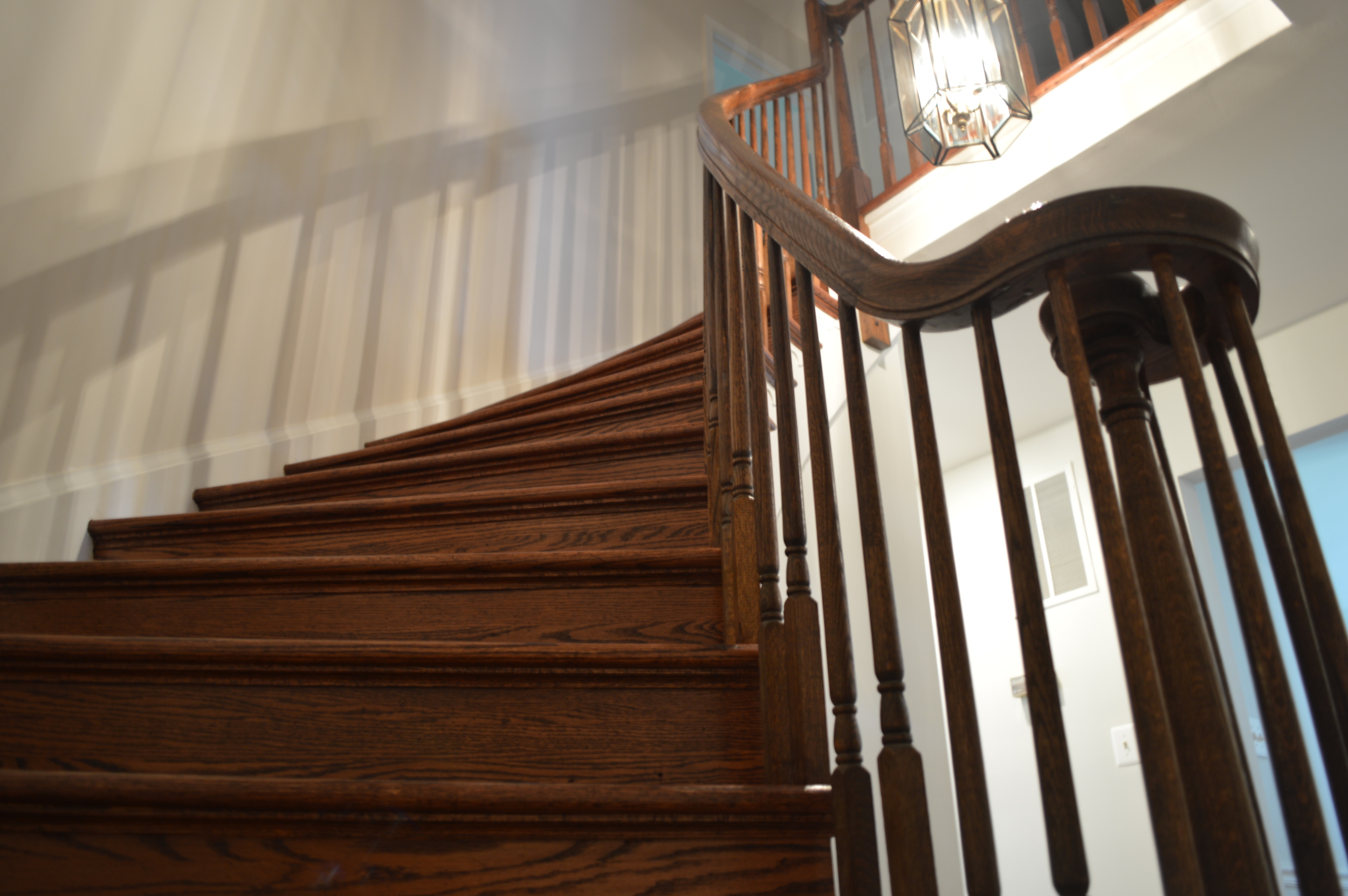 Refinished Staircase