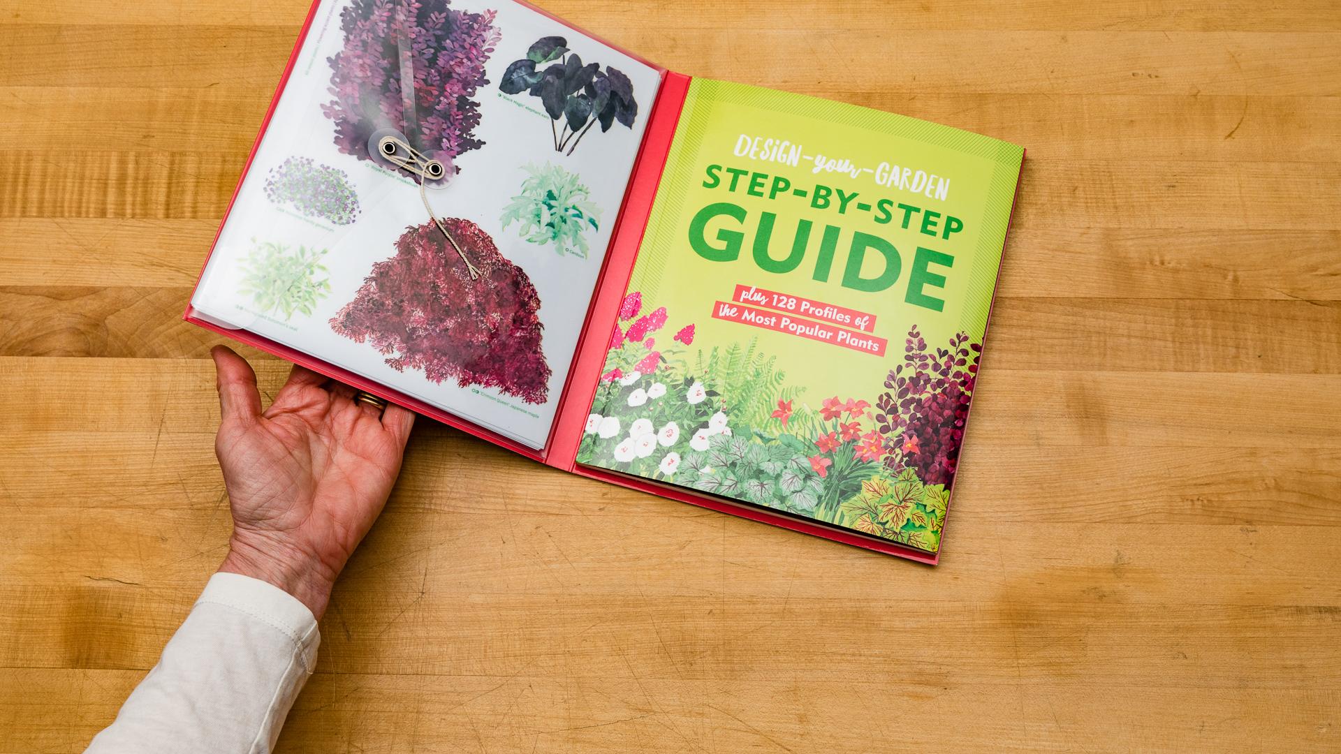   Design-Your-Garden Toolkit  is a fun book and design tool for novice and experienced gardeners alike. 