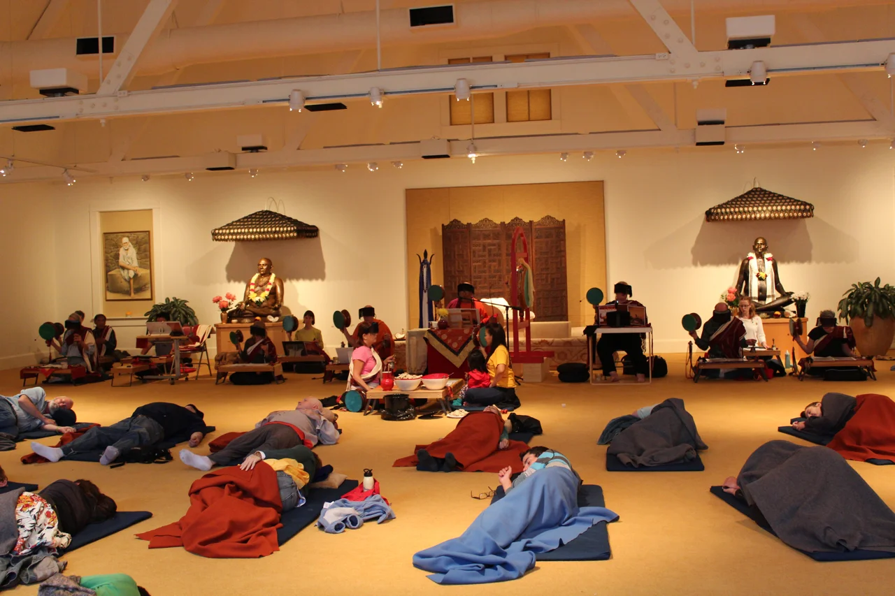 100 Handprint Ritual  The 100 Handprint Ritual of Machig Labdron is an ancient and rare practice. It is an expansion of our  Chöd  practice and is effective to help others release trauma and tension and alleviate mental, physical and