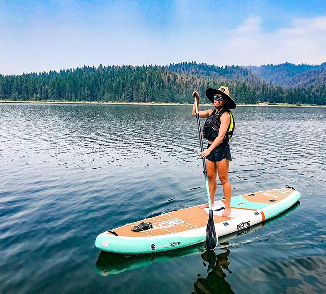 Another day on the water on @boteboards
.
.
.
.
.
#boteboards #paddleboard #lakes #idaho #id #pnw #getoutstayout #neverstopexploring #outdoors #water #forrest #paddle #mountains