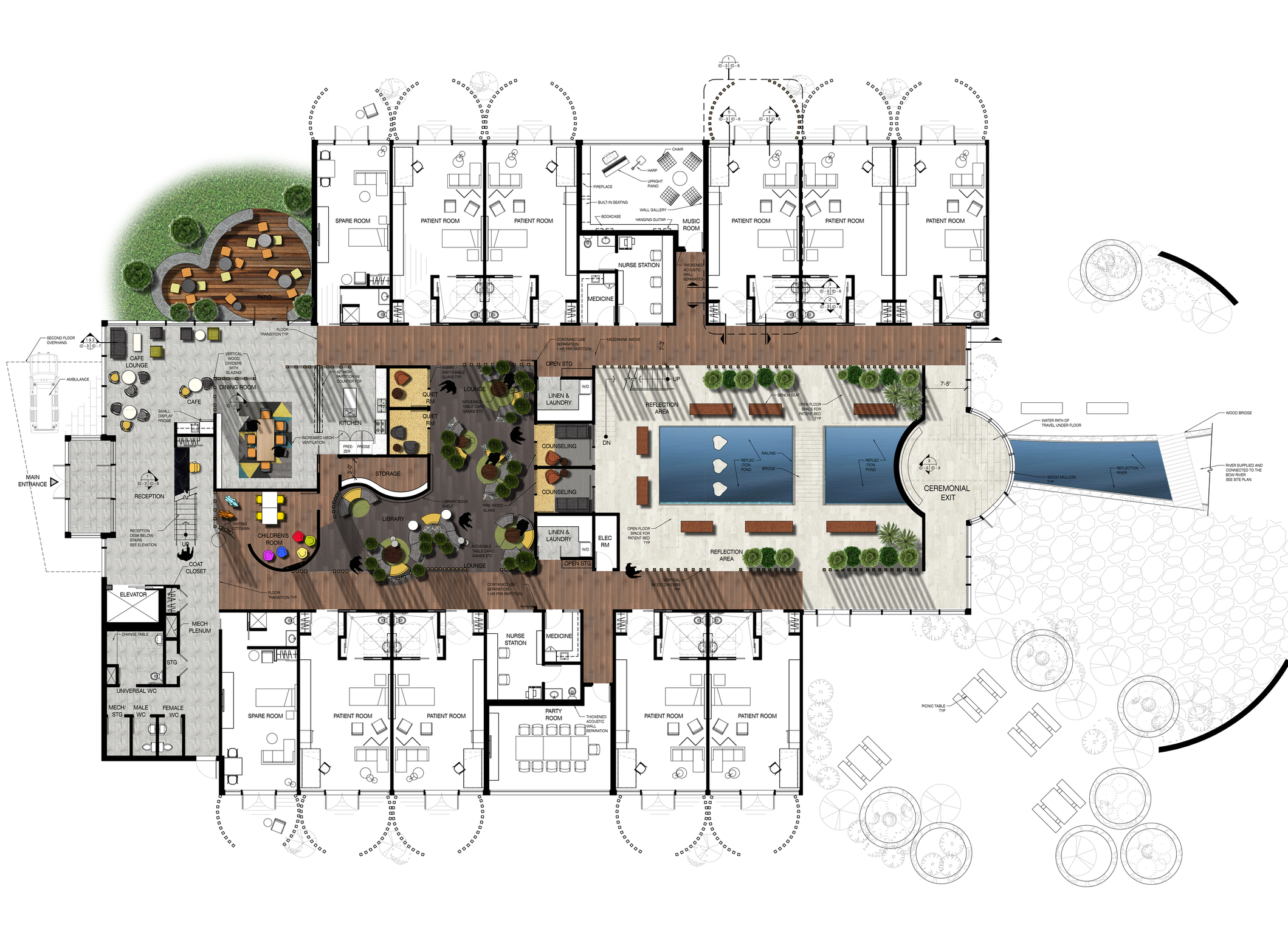 In-Patient Floor Plan L1