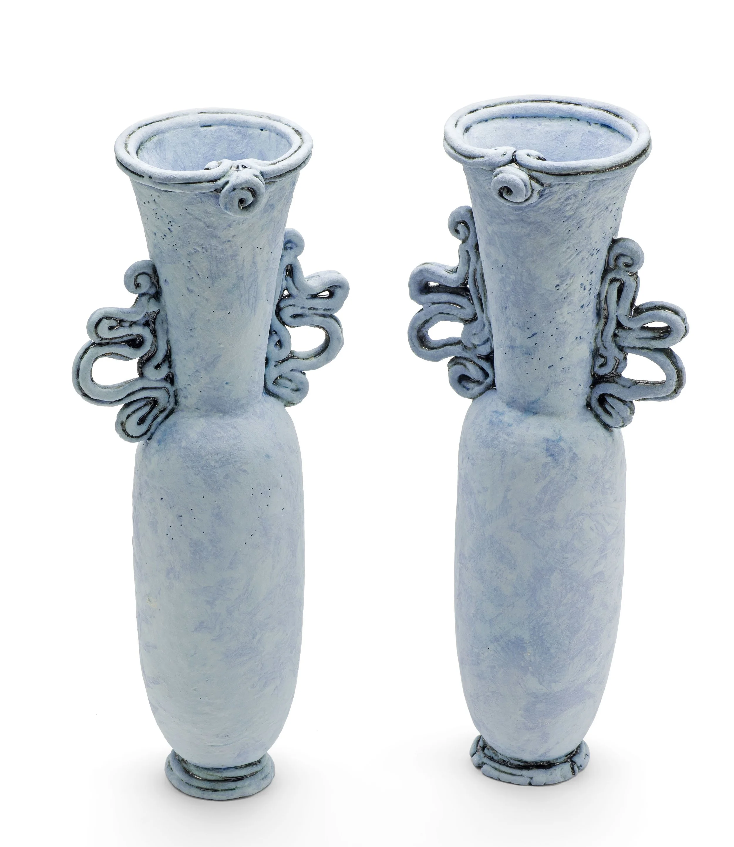 PAIR OF VESSELS