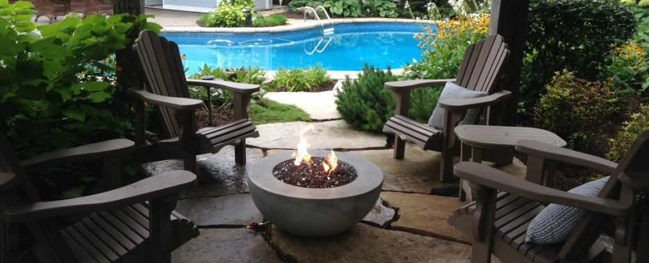 Deck Flame Can be used year round making them a great investment for years to come! Hand made in Canada, our firetables and firebowls are lightweight & resistant to all sorts of weather conditions.