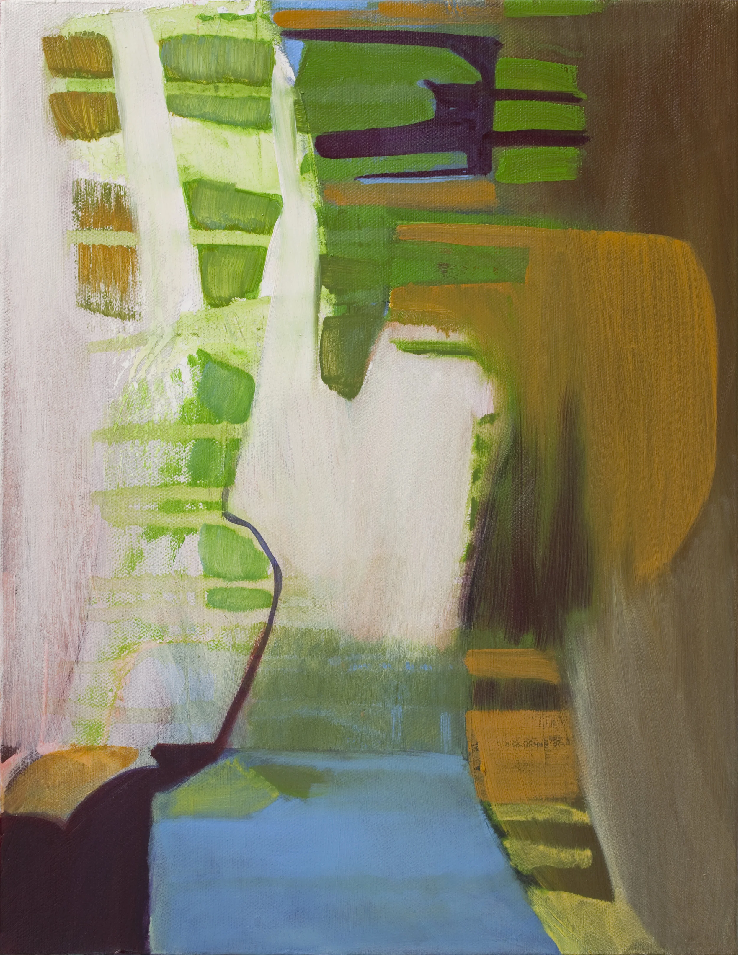 8. Here And Now 2006, 14"x 11", oil on canvas