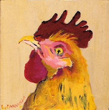 "Travis" 4"x 4"