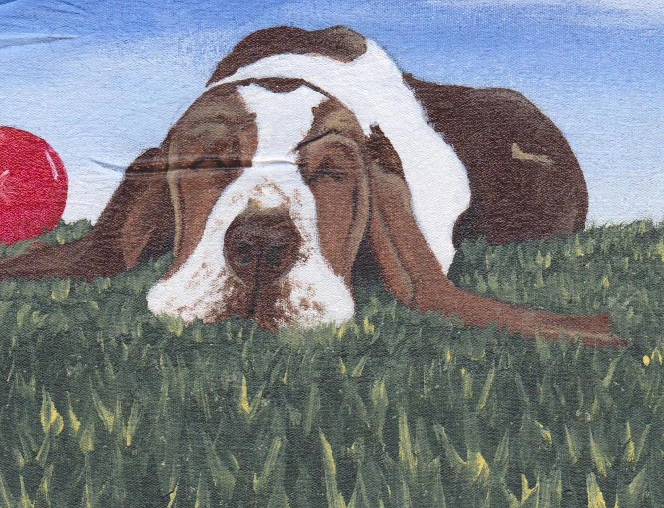 Scott North East Coast Inmate Artist Lazy Dog 001a.jpg