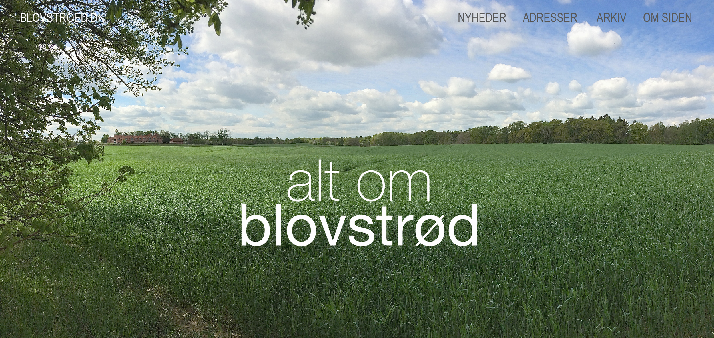 Vi løfter her sløret for, hvordan vort nye design af forsiden kan se ud. Layout: AOB