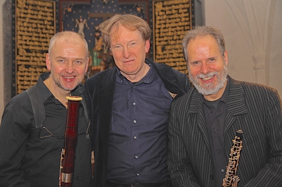 Trio Anassa: Magnus Nilsson, fagot - Henrik Bo Hansen, klaver og orgel - Henrik Goldschmidt, obo