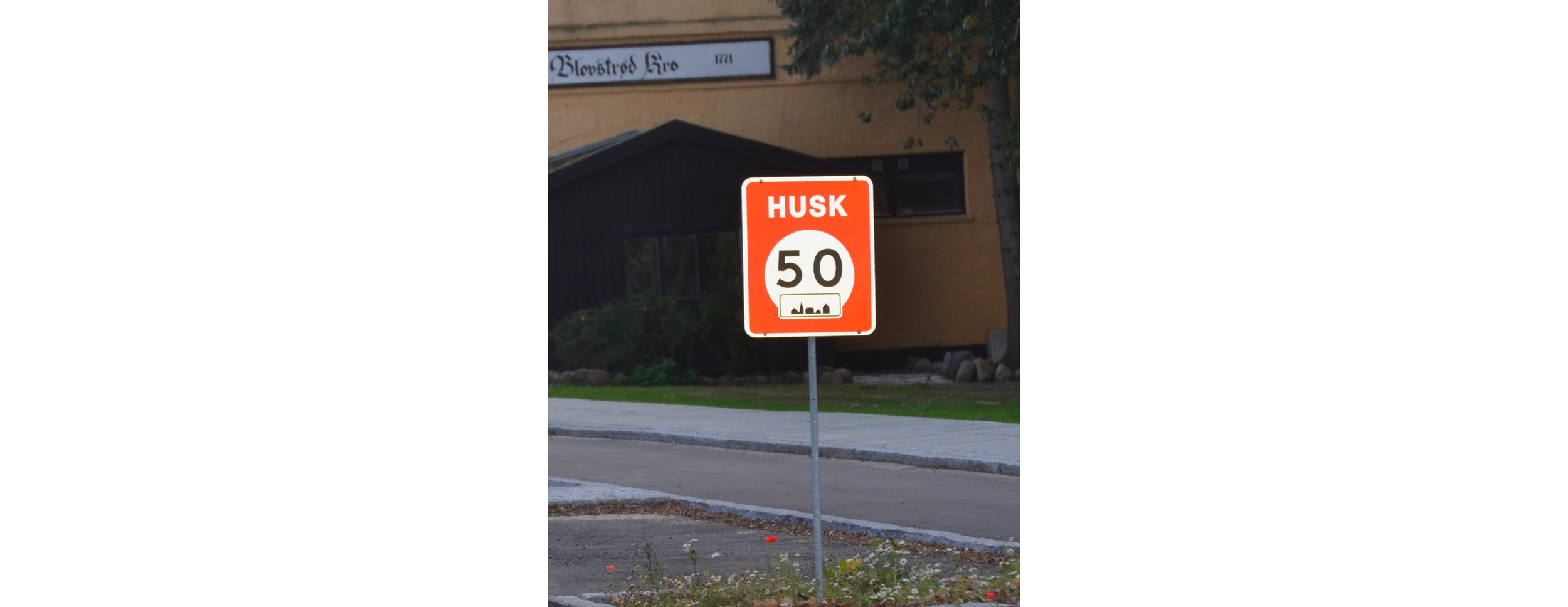  'HUSK 50'-afmærkningerne fjernes igen. Foto: AOB