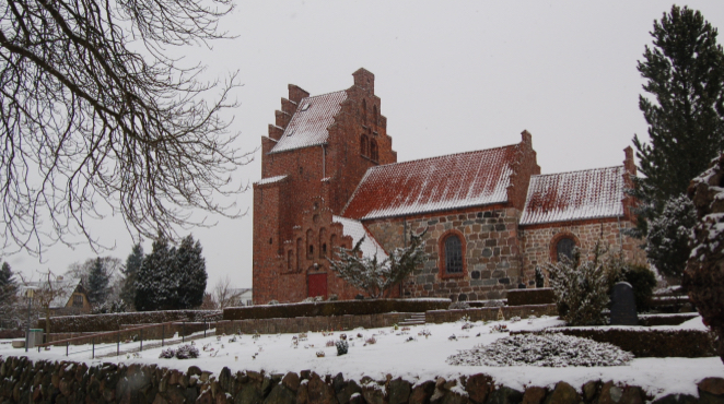 Blovstrød Kirke. Foto: AOB