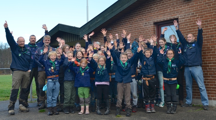 Blackfoot-spejdernes nye hytte fik navnet "Skovmarkshytten". LÆS ARTIKEL
