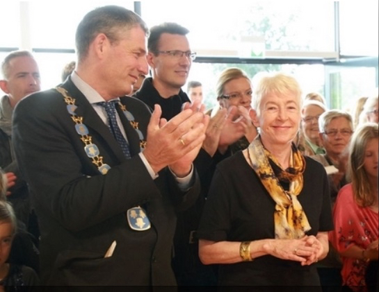 Tonna Nielsen glæder sig til, at byggeriet nu er kommet i gang. Arkivfoto: Mads Hussing, Allerød Nyt