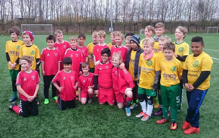 En træningskamp mellem Blovstrøds U10/U11-drenge mod Kongens Vænge. Foto: Bo Thorenfeldt Poulsen