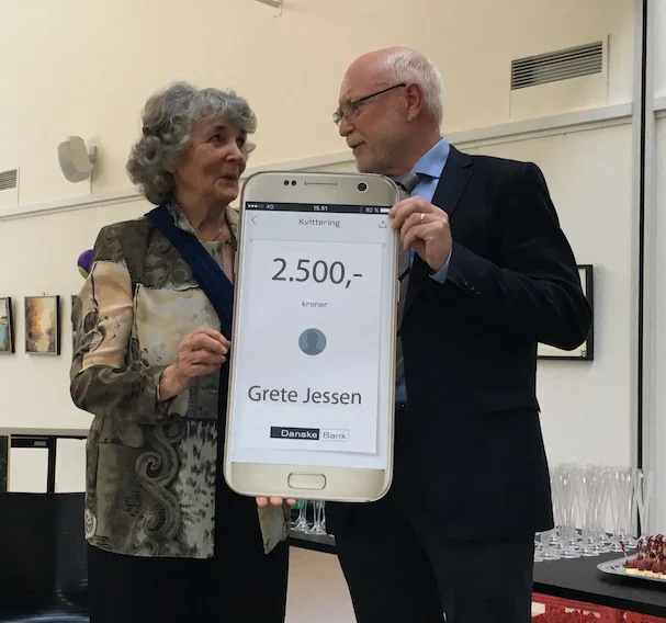 Sundheds- og Velfærdsudvalgets frivillighedspris 2017 gik til Blovstrød-borgeren Grete Jessen. Foto: Rahime Turan