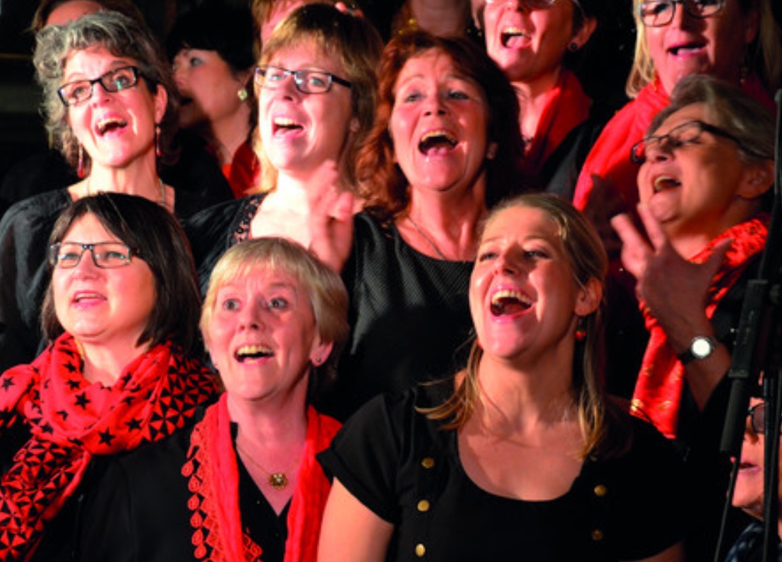 På søndag er der koncert med Farum Gospelkor i Blovstrød Kirke.