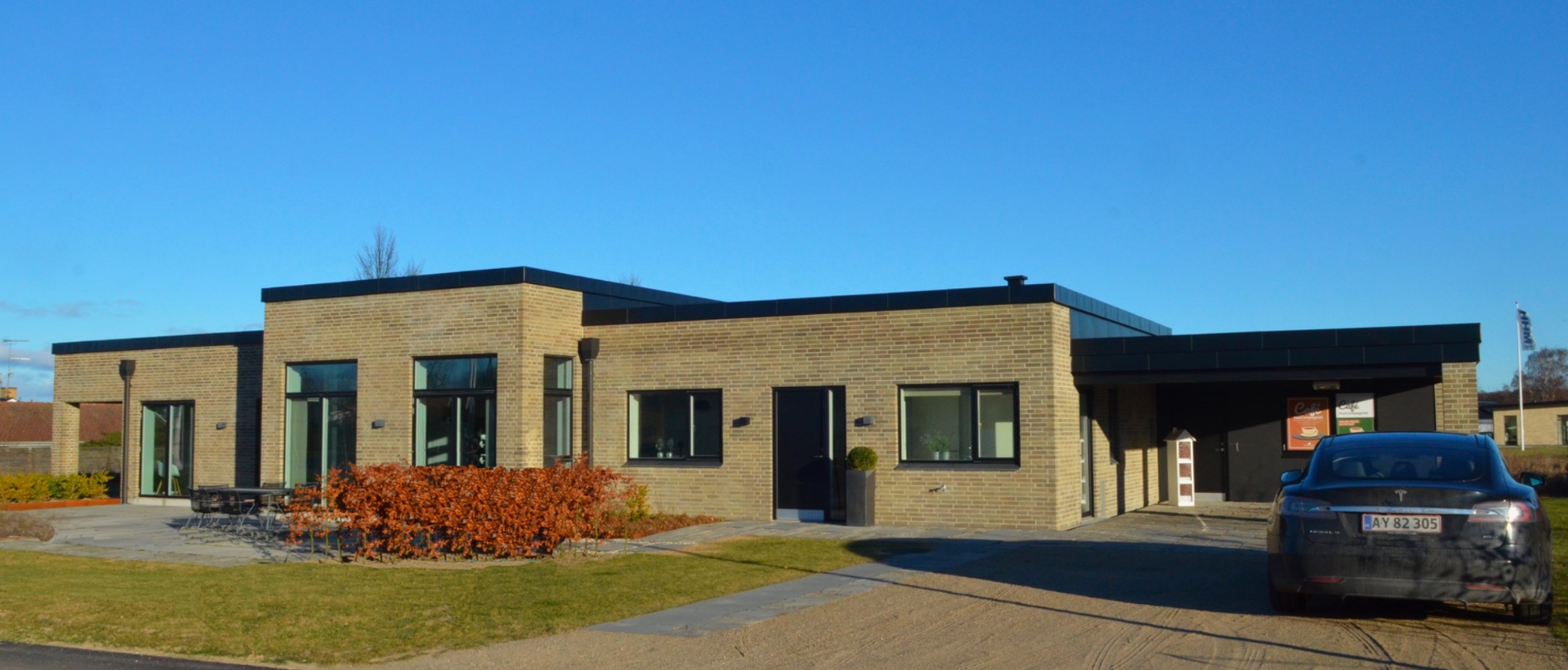 Et af de villa-typer, som opføres på Grønninge-arealet. Foto: AOB