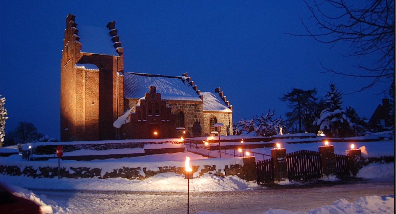 I julemåneden er der mange arrangementer i Blovstrød Kirke. Arkivfoto: AOB