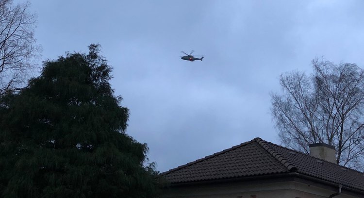 I dag ligger der hos Allerød Kommune en ansøgning fra forsvaret om at få tilladelse til at flyve 40 dage om året med helikopter - og ikke kun 20 dage, som allerede tidligere er blevet godkendt af kommunen. Foto: AOB