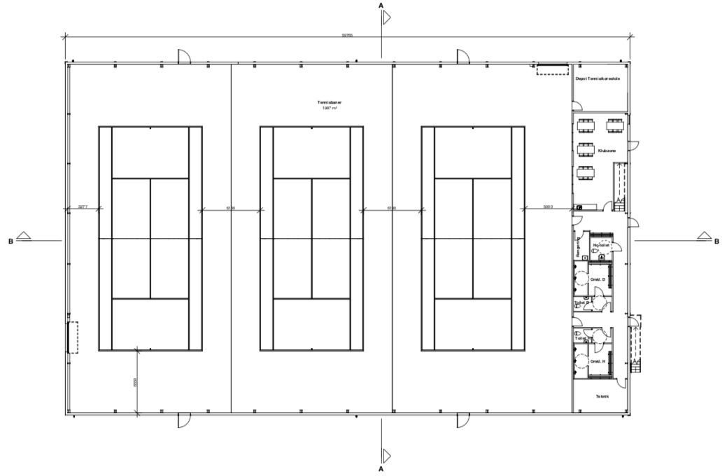 Stueplan. Illustration: Arkitektfirmaet Thomas Kullegaard A/S