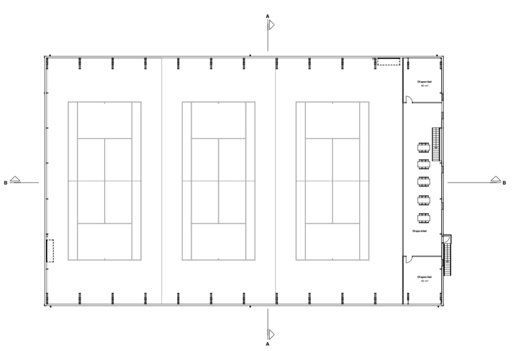 1. salsplan. Illustration: Arkitektfirmaet Thomas Kullegaard A/S