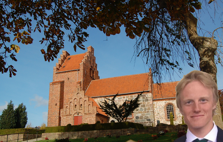 Ole Lyngvåg bliver konstitueret sognepræst ved Blovstrød Kirke.