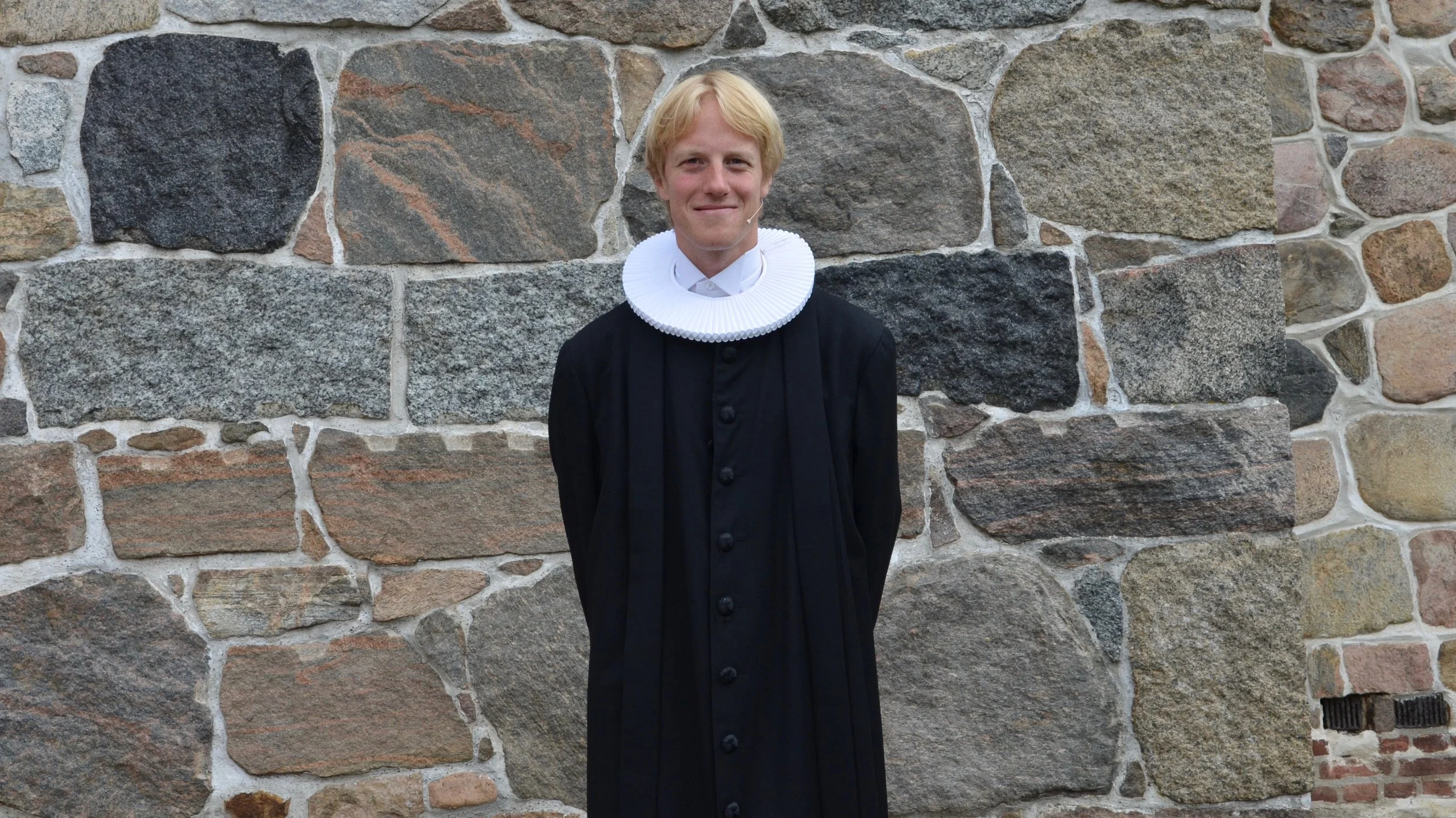 Ole Lyngvåg er 28 år og cand. theol. fra Københavns Universitet i 2016. Han har før teologistudiet læst til bachelor på jurastudiet, hvor han sluttede med en opgave om Martin Luthers retsforståelse. Foto: AOB