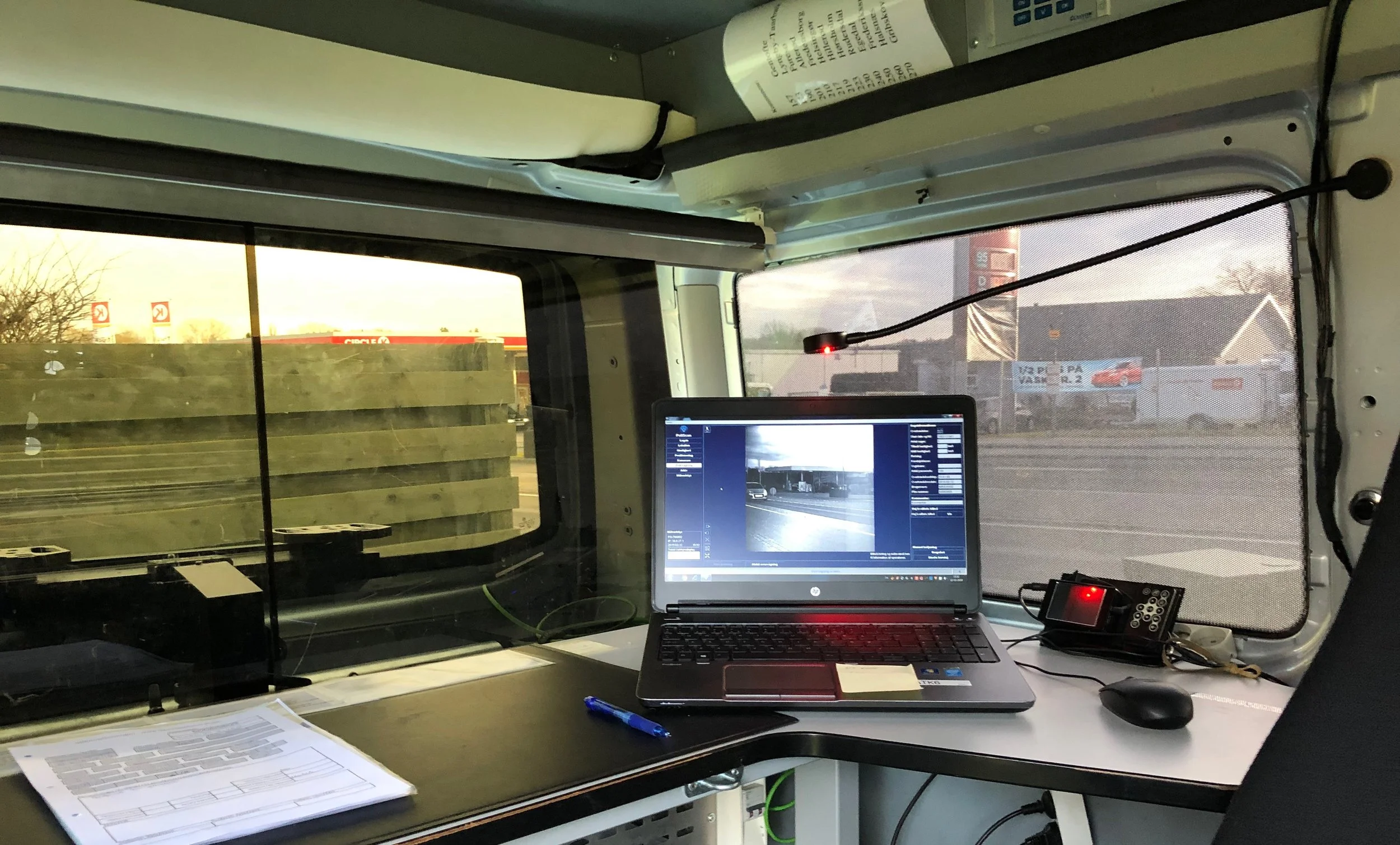 Registreringen og fotograferingen sker helt automatisk uden indflydelse fra en operatør. Foto: AOB
