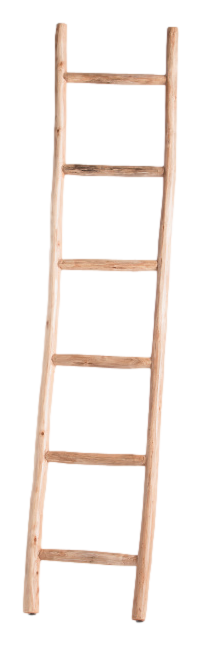 70 inch wooden blanket ladder