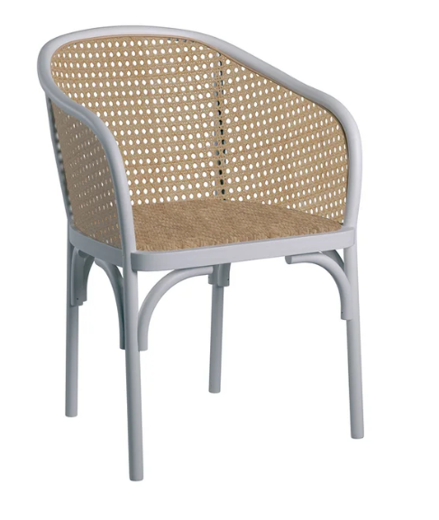 cane back armchair dining chair