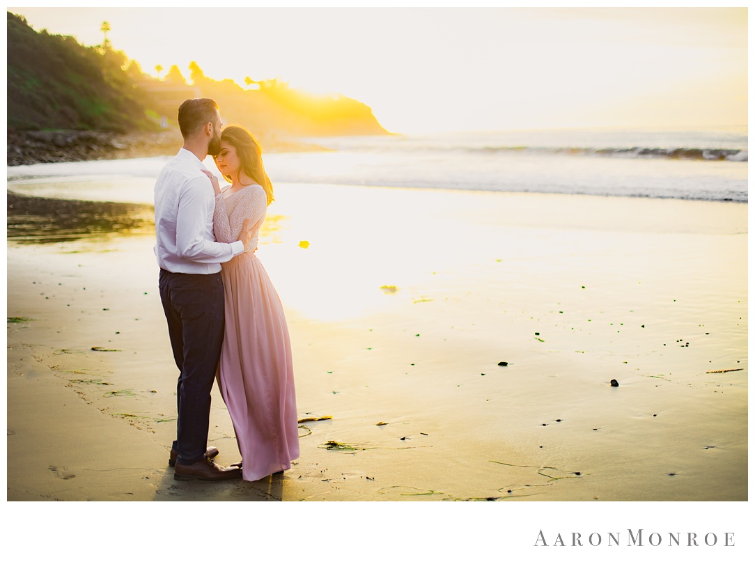 Malaga Cove Plaza Engagement Session
