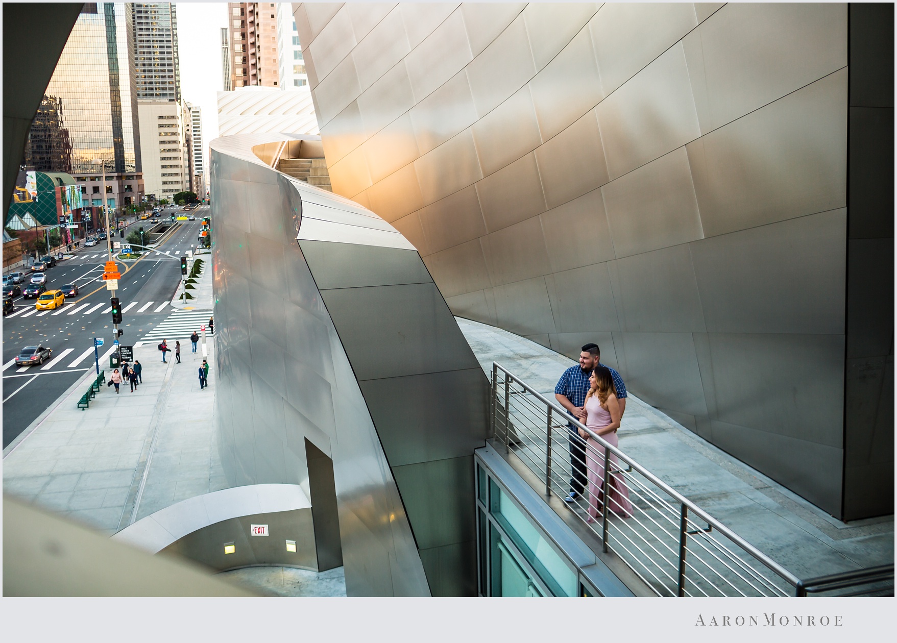 Walt Disney Concert Hall Engagement Shoot