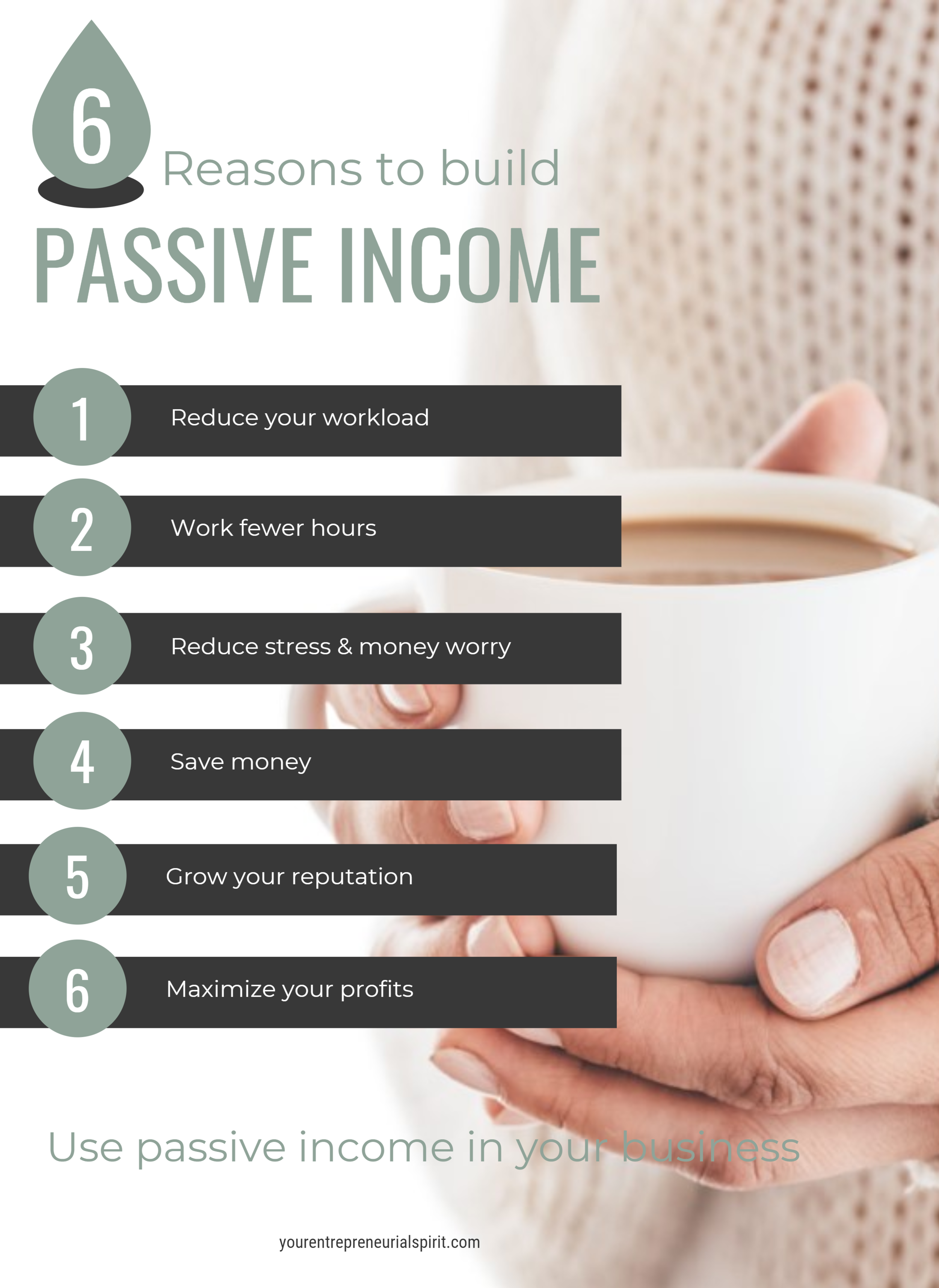 6+Reasons+to+build+passive+income+ +infographic