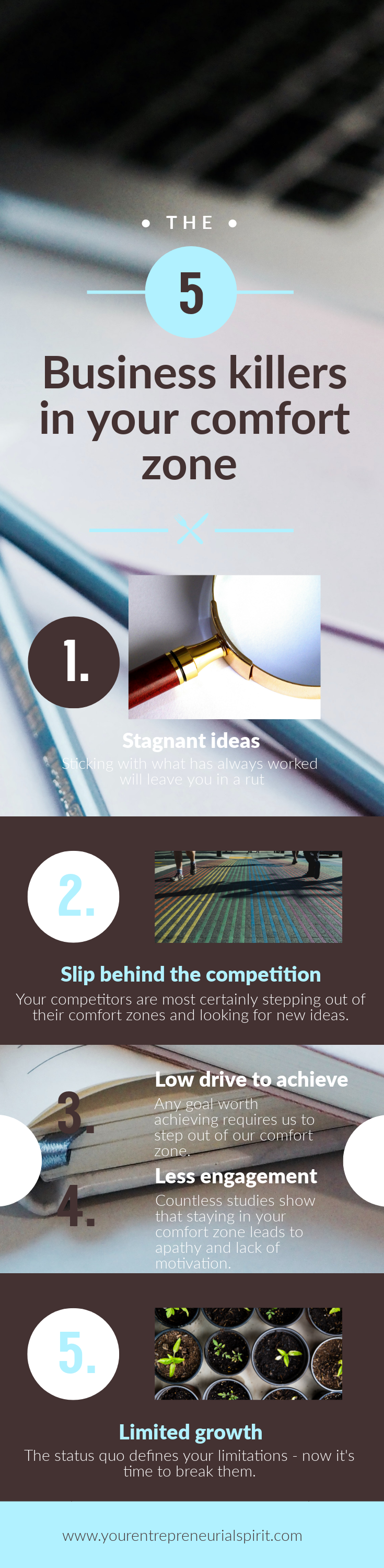 5 Business killers living in your comfort zone
