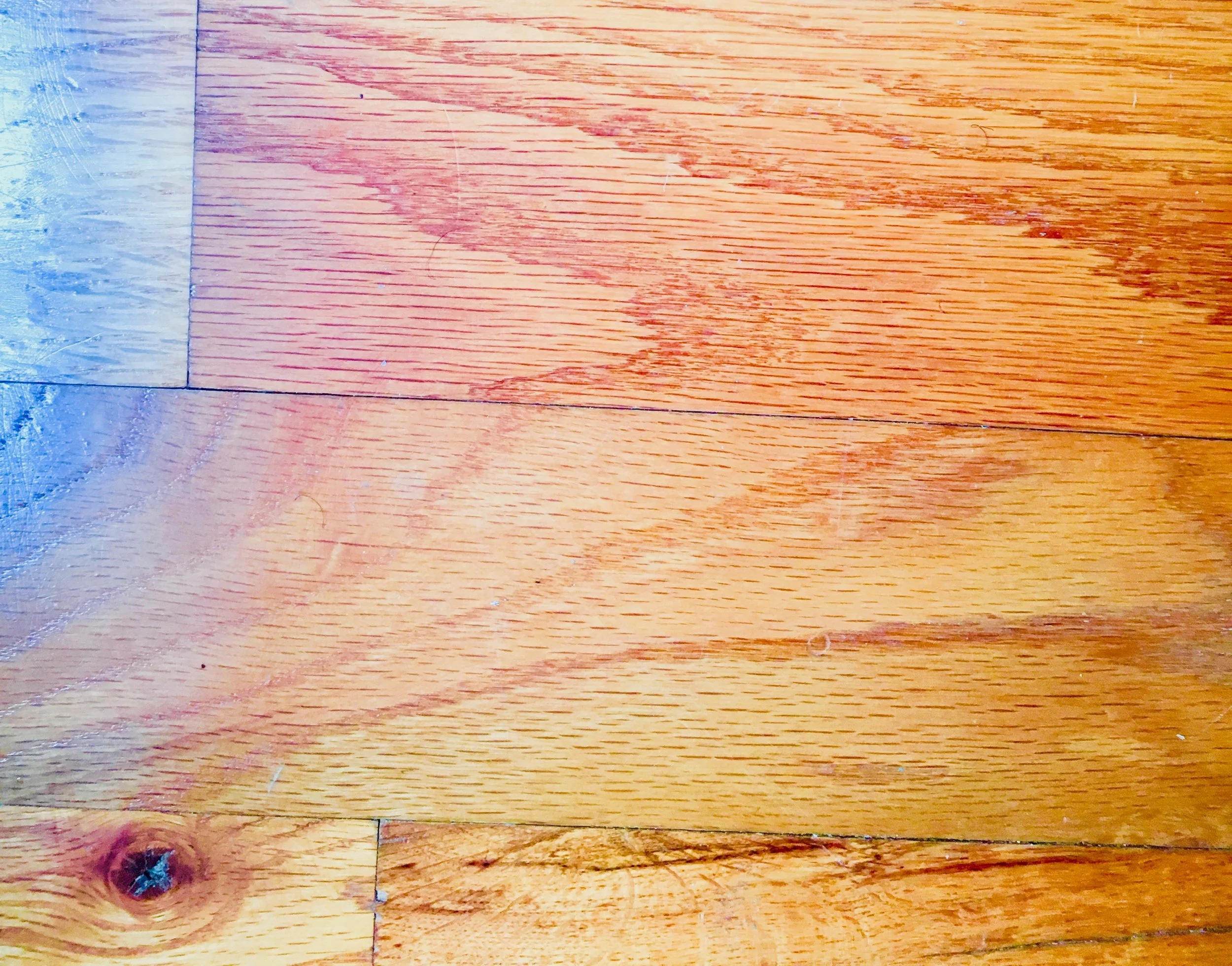 hard wood and knots
