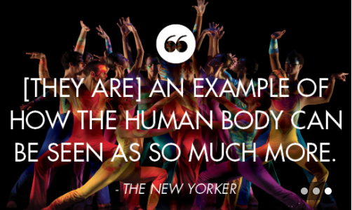 Pilobolus Dance at the Arts Center of Coastal Carolina 