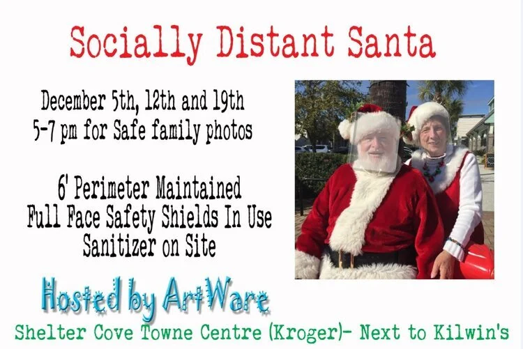 Socially Distant Santa