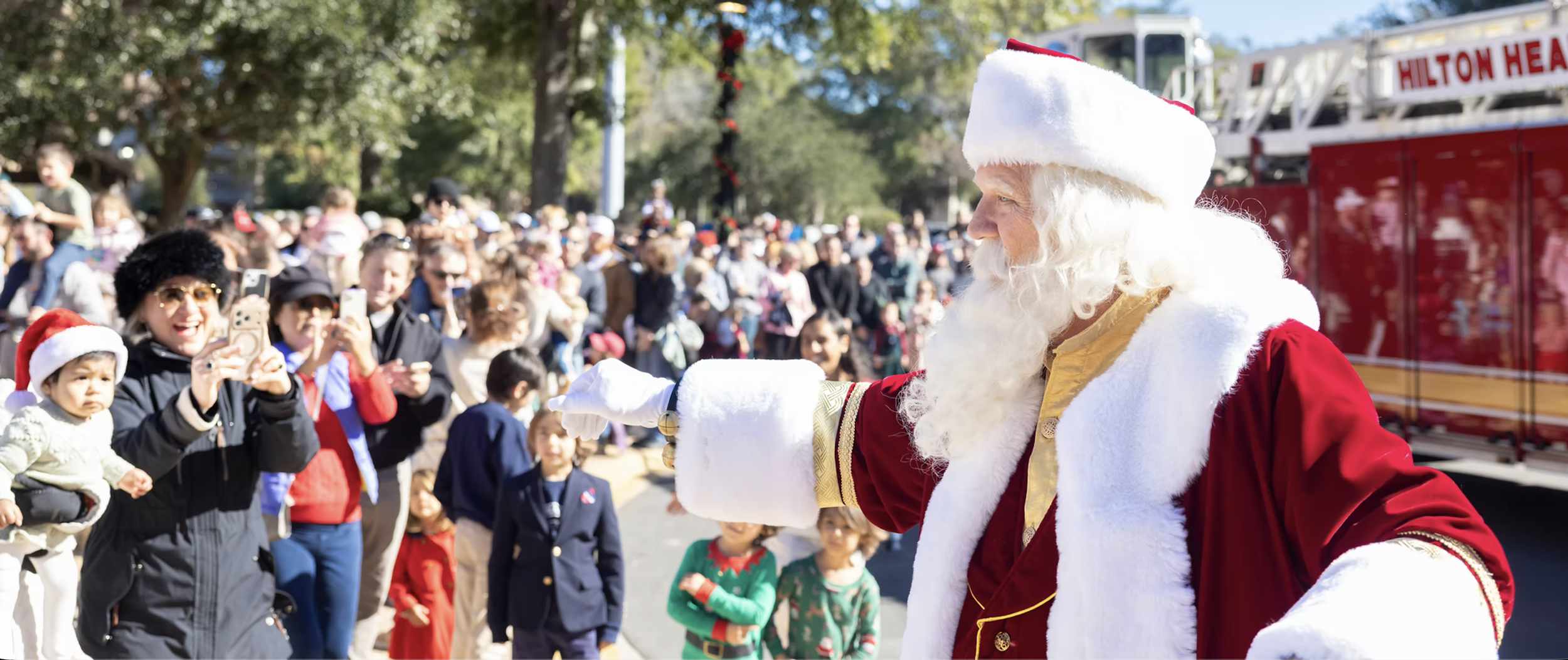 Santa and Shopping Day