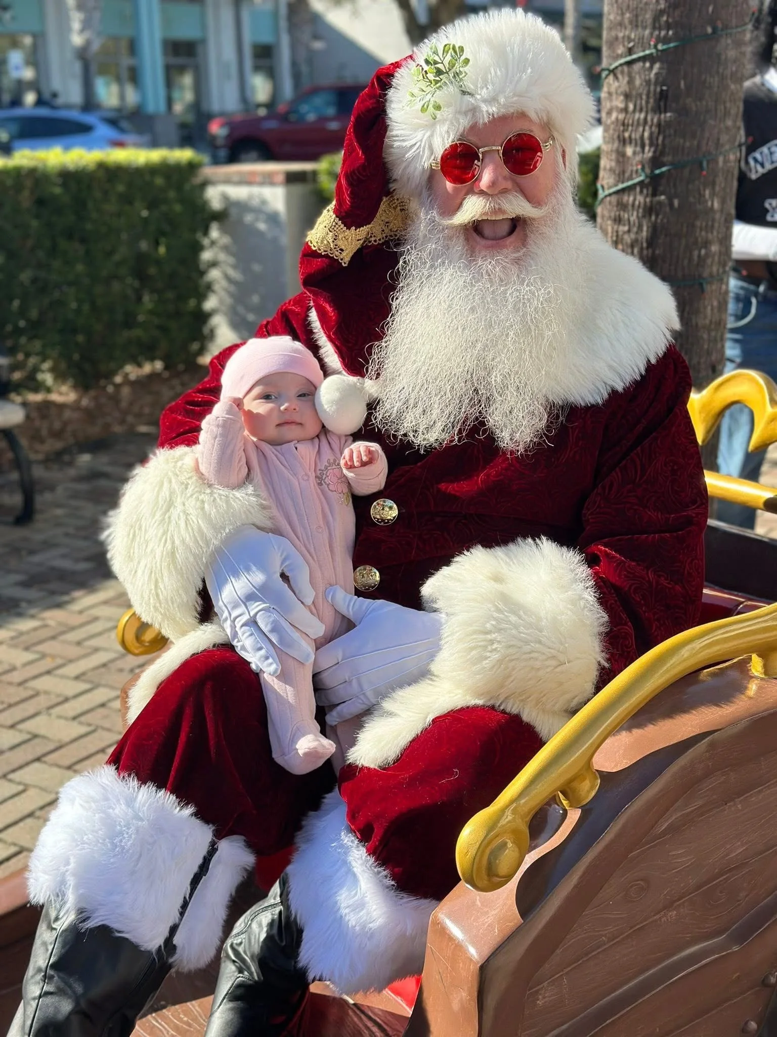 Santa Visits at Shelter Cove Towne Centre