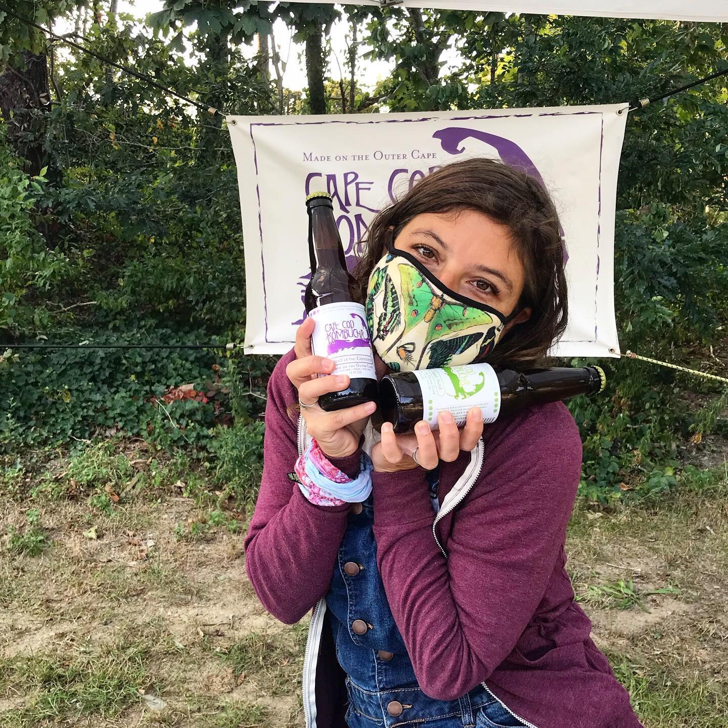 Morning Market Goers! @capecodkombucha is here today! Come pay a visit and load up on all things fall. Today&rsquo;s offerings: 

Cape Coastal Farm Products: Mushrooms - Shiitake and Oyster

Cape Cod Kombucha: Kombucha (variety of flavors)

Dirt Farm