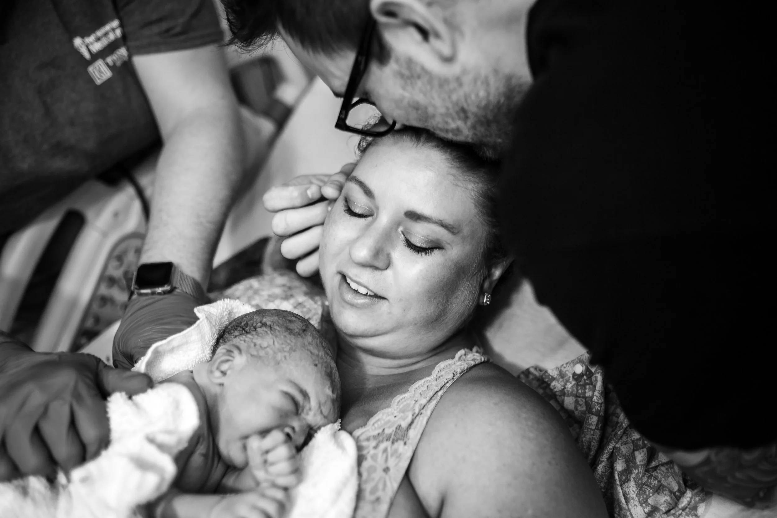 So much love! Birth at Fort Walton Beach Medical Center.