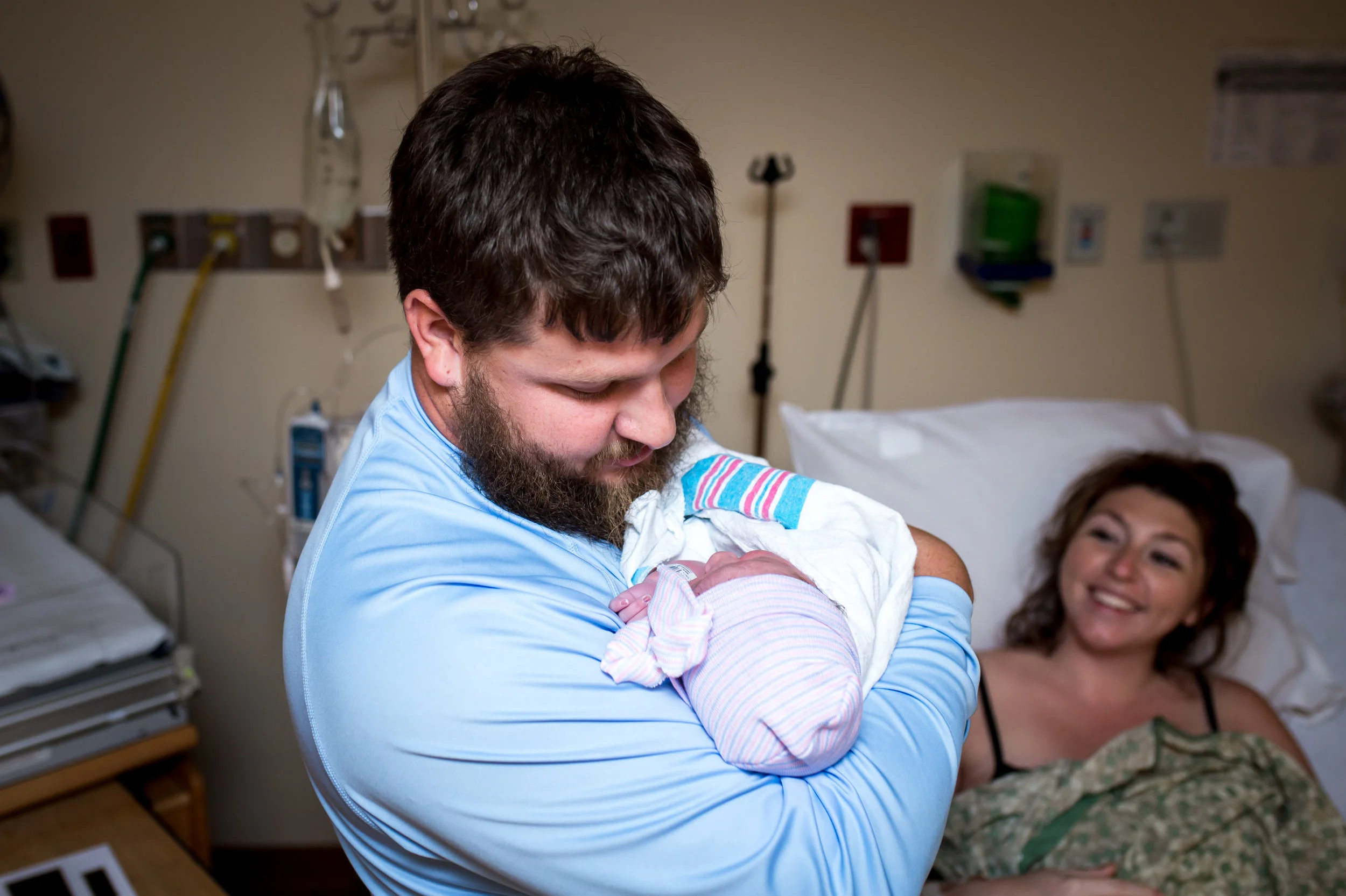 Falling in love deeper than you both could imagine. Birth at Fort Walton Beach Medical Center.