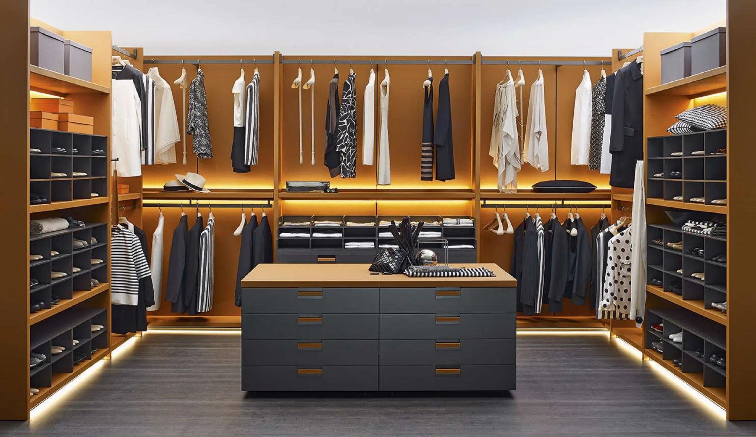 backstage closet by Antonio citterio