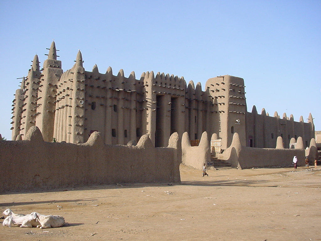 Djénné Mosque, Mali. Courtesy of Wikipedia