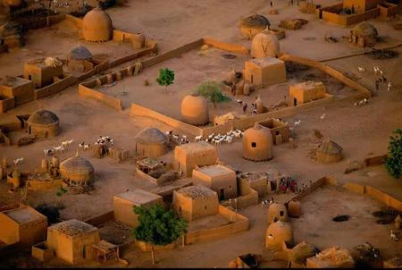 Village près de Tahoua © Yann Arthus Bertrand