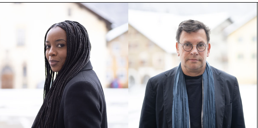 Mariam Issoufou speaks at the 2026 Engadin Art Talk