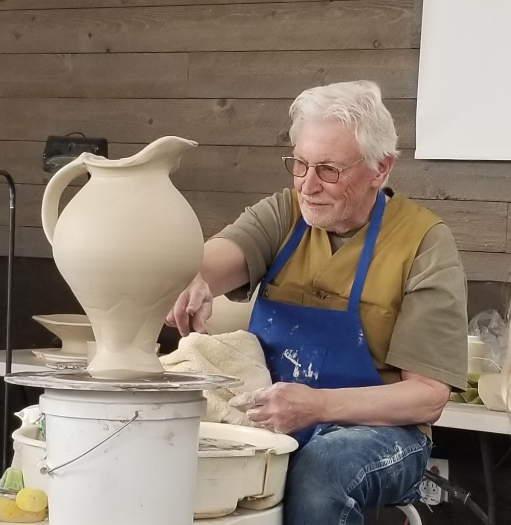 Throwing Relaxed, Gestural Forms - Adamah Art Studios, Dodgeville, WI