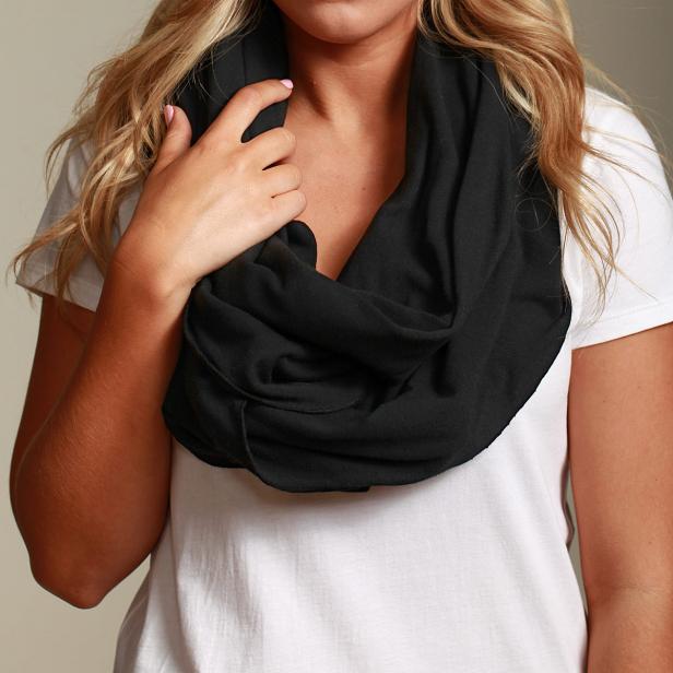 Travel Scarf Turns Into A Pillow