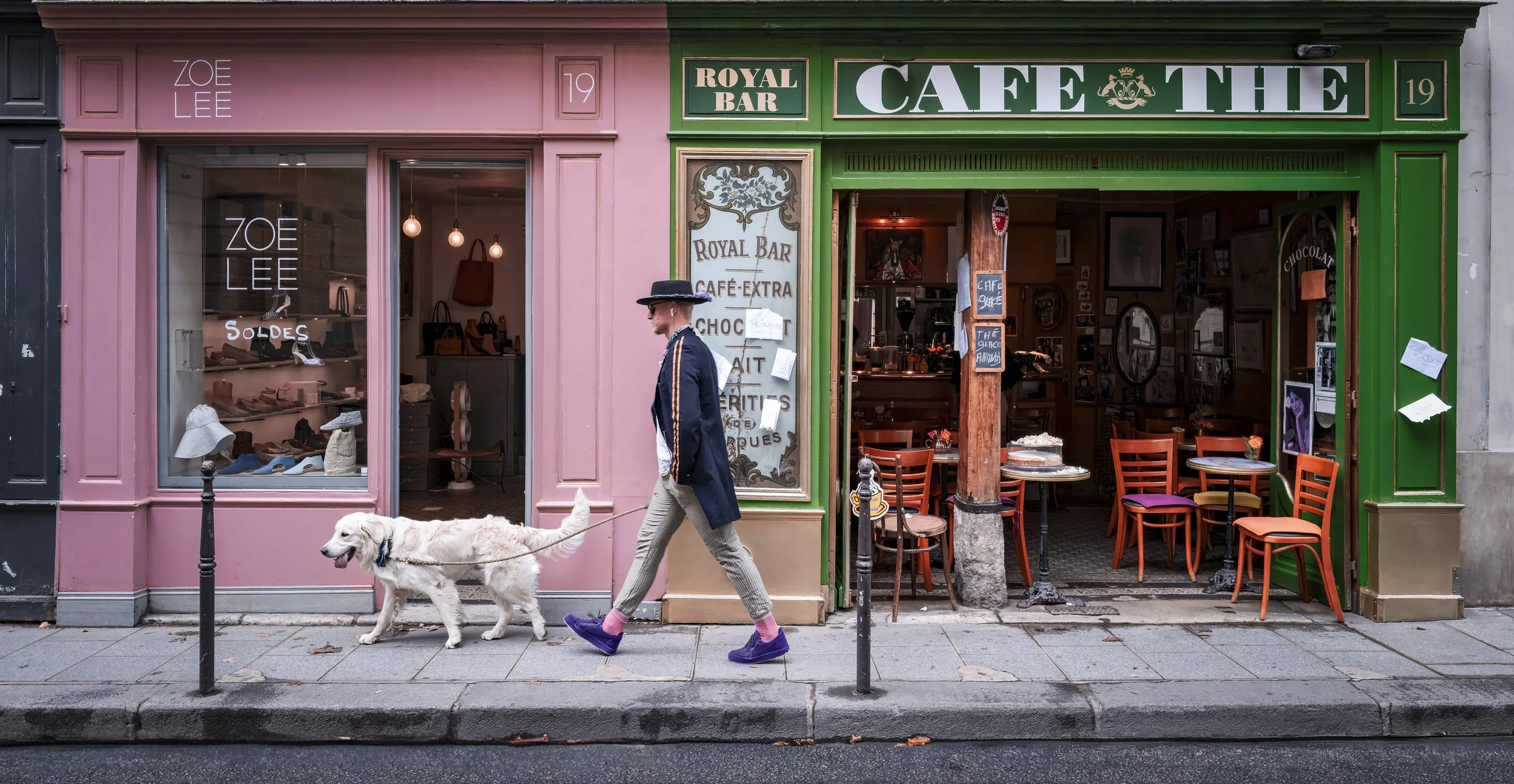 dog walk - Paris