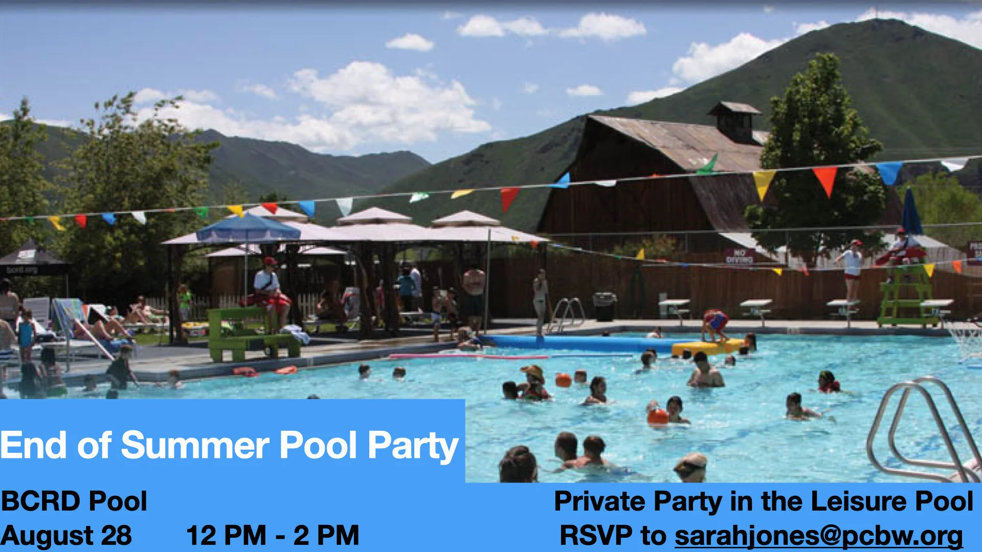 End of Summer Pool Party