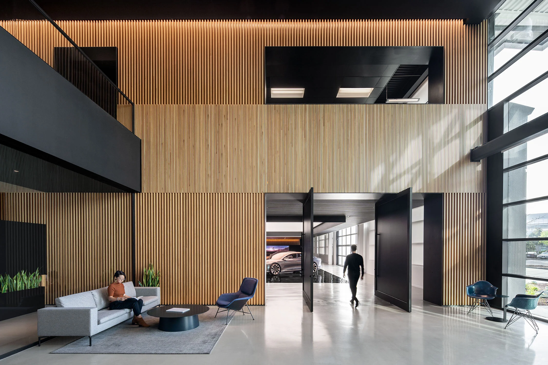 Lucid showroom — Hiram Banks Lighting Design